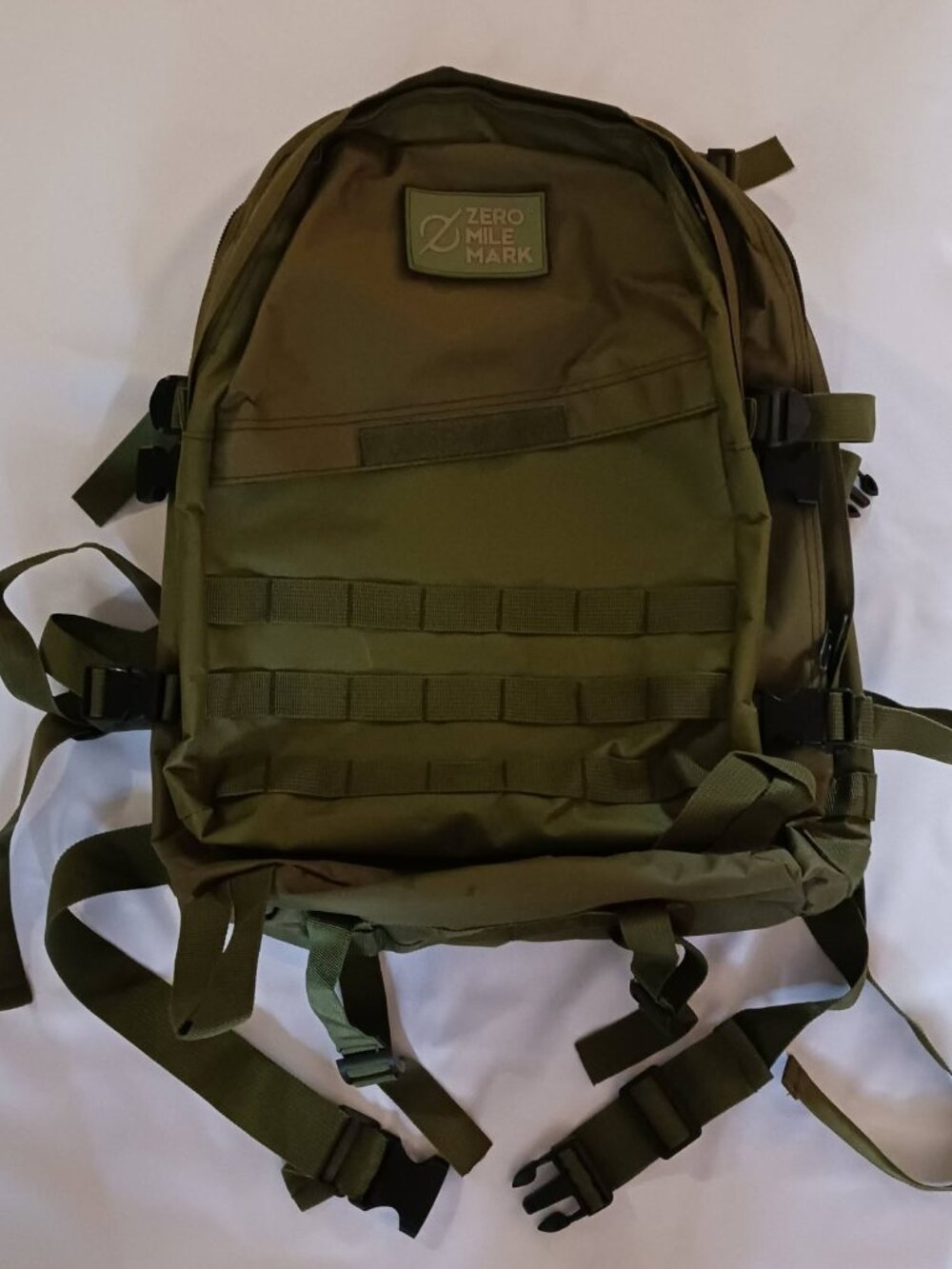 Green Zero Mile Mark Outdoor Tactical Backpack